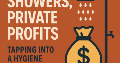 Public Showers Private Profits Tapping into a Hygiene Revolution