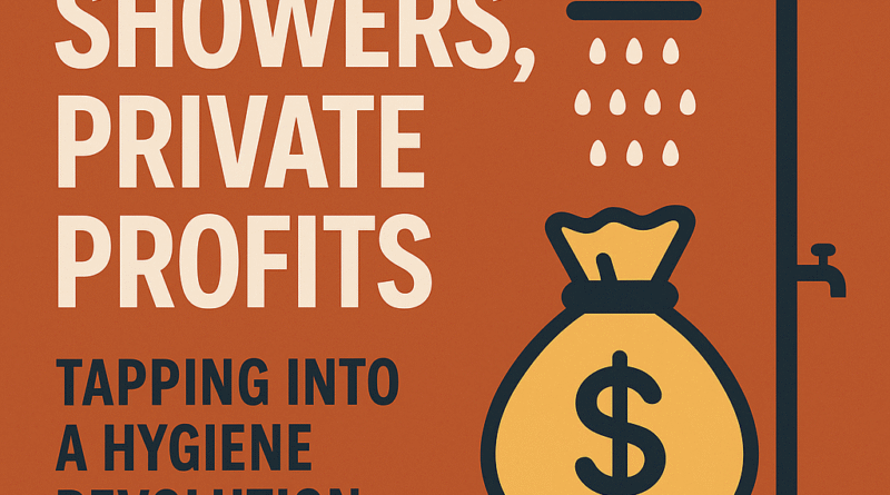 Public Showers Private Profits Tapping into a Hygiene Revolution